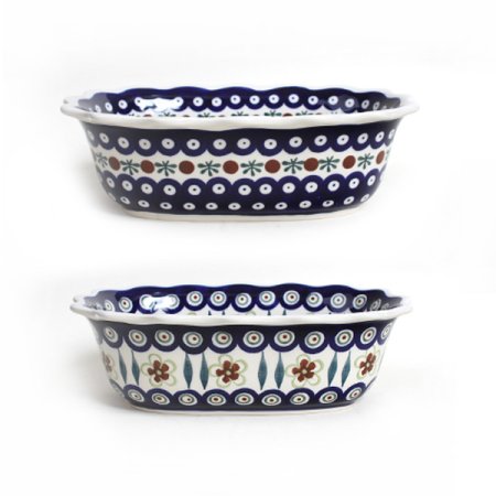 폴란드그릇 딥오발 베이커24