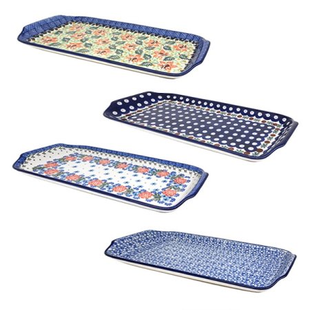 폴란드그릇 직사각접시 410