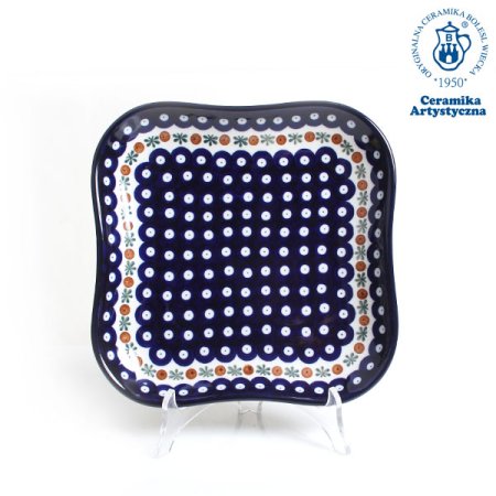 폴란드그릇 클로버접시 24cm