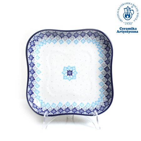 폴란드그릇 클로버접시 24cm