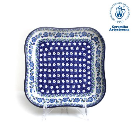 폴란드그릇 클로버접시 24cm