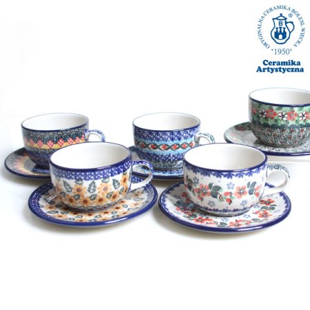 폴란드그릇 커피잔 BF