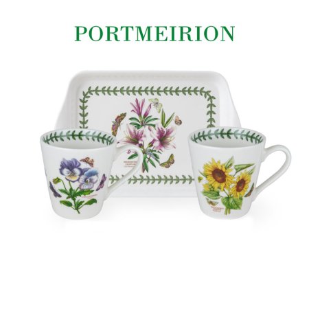 보타닉가든 머그 트레이 세트