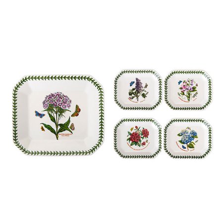 보타닉가든 팔각접시 5p A세트