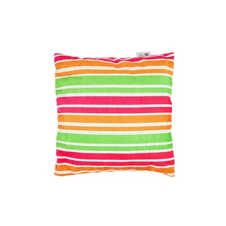 쿠션 카니발 스트라이프 라임