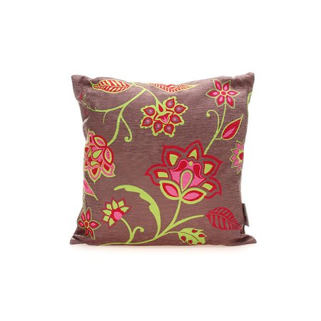 영국 쿠션 카니발 플로럴 핑크