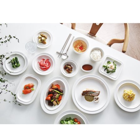 메이플 4인 홈세트 30P 화이트