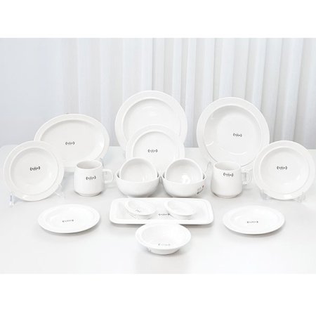 메이플 2인 홈세트 18p 화이트