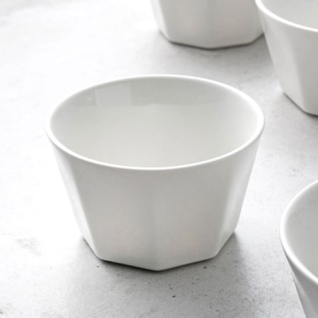 네이처 프리즈 유광 밥공기 화이트