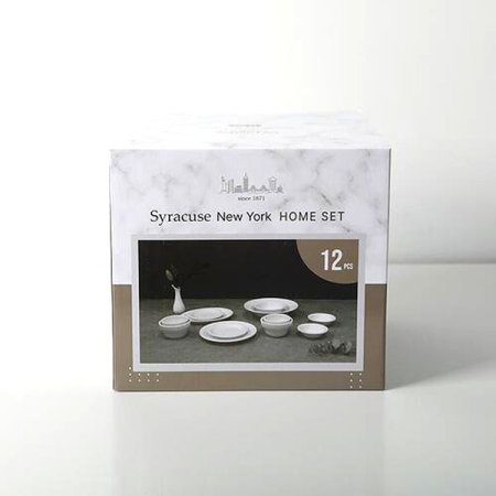 뉴욕 2인 신혼 그릇세트 12p