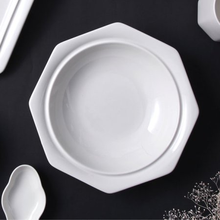 프리즈 네이처 유광 팔각 파스타볼