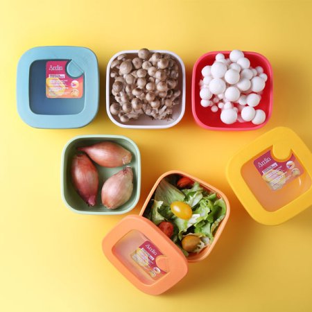 아르딘 시에로 정사각 밀폐용기 1p