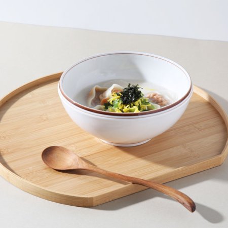 메이플 2인 면기 세트 라인컬러 4p