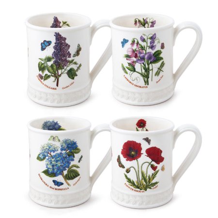 보타닉가든 엠보스드 탱커드 머그 2p