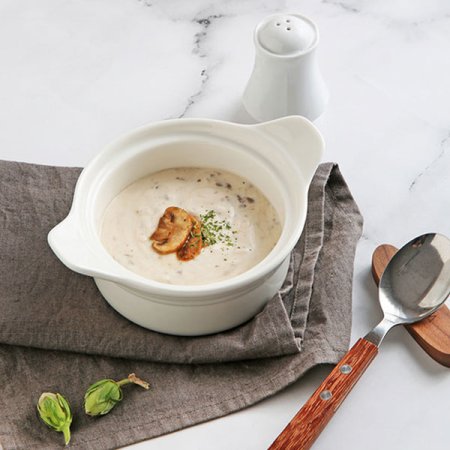 뉴욕 화이트 양손 스프볼 s 16cm