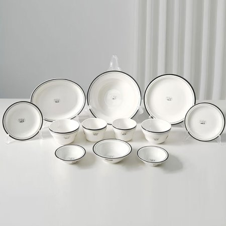 뉴욕 킹스인 2인 신혼그릇세트 12p