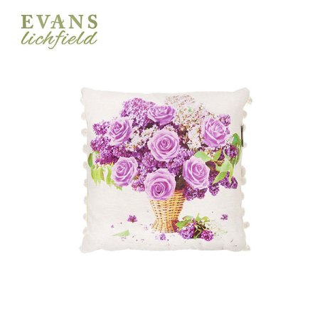영국 소파쿠션 꽃바구니 폼폼 11