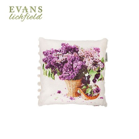 영국 소파쿠션 꽃바구니 폼폼 11