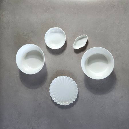 네이처 프리즈 유광 2인 면기세트