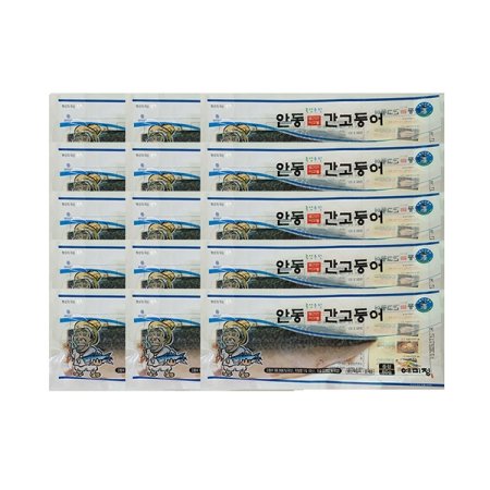 안동간고등어 국내산 순살80gx15팩