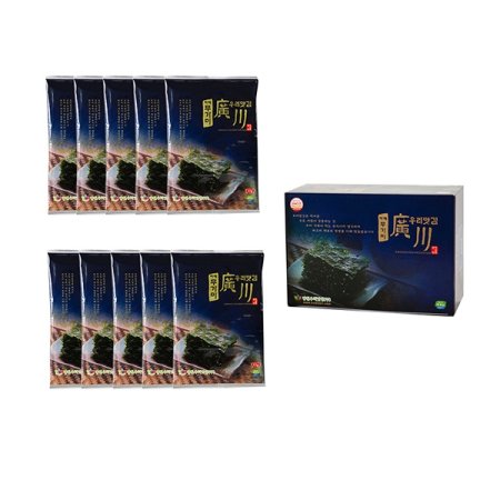 광천우리맛김 무가미전장김 10봉