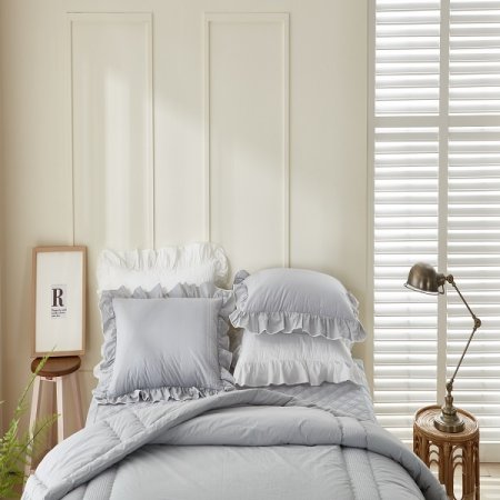 고밀도 쟈스민 레이스 차렵이불Q