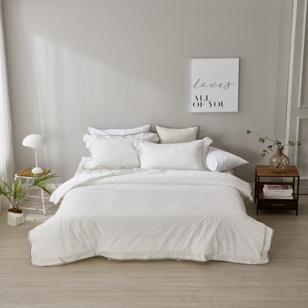 고밀도 이중프릴 베개커버Q