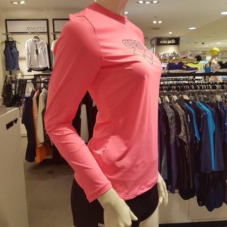 여성 비치 래쉬가드