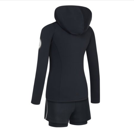 여성 레저짚업 래쉬가드세트