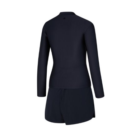 여성 레저 짚업래쉬가드 세트 수영복