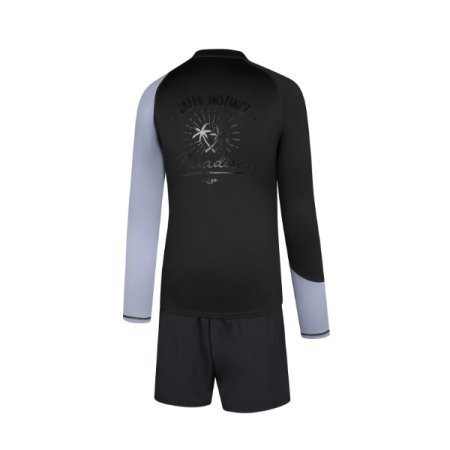 남성 레저 짚업래쉬가드 세트수영복