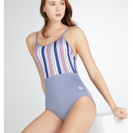 노티컬 레저 원피스수영복