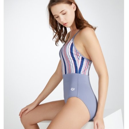 노티컬 레저 원피스수영복