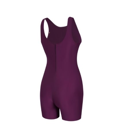 여성 선수 3부 반신 U백 수영복