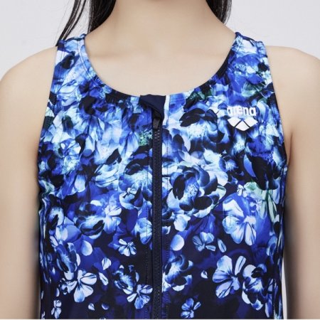 여성 4부 반신 슈트 세트수영복