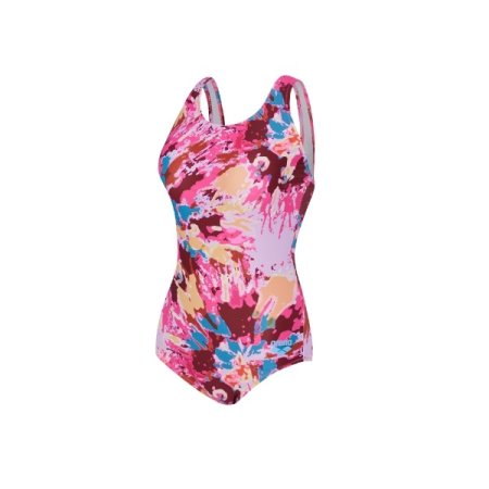 여성 일반 U자형 원피스 수영복