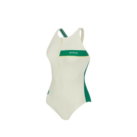 여성 일반 짚업 원피스 크로스백수영복