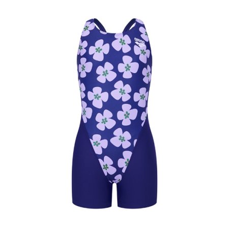 여아동 3부반신 레이스백 수영복