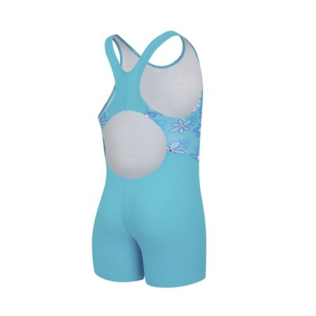 여아동 3부 반신 레이스백수영복