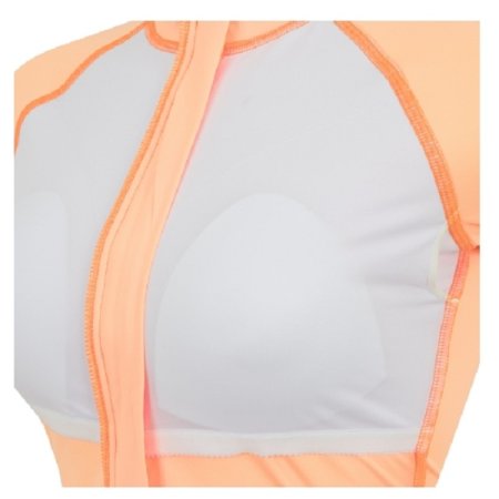 여성 레저 크롭 집업 래쉬가드 세트