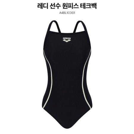 여성 선수 원피스 테크백 탄탄이수영복