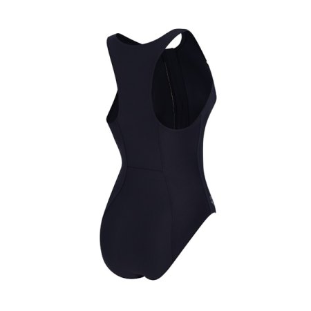 여성 일반 원피스 클로즈백 수영복