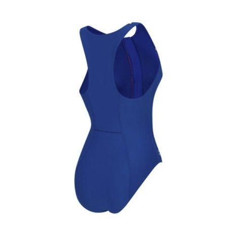 여성 일반 원피스 클로즈백 수영복