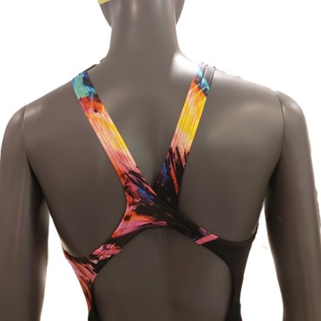 여성 수입 선수 4부반신 수영복