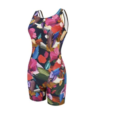 여성 일반 3부 반신 U백 수영복