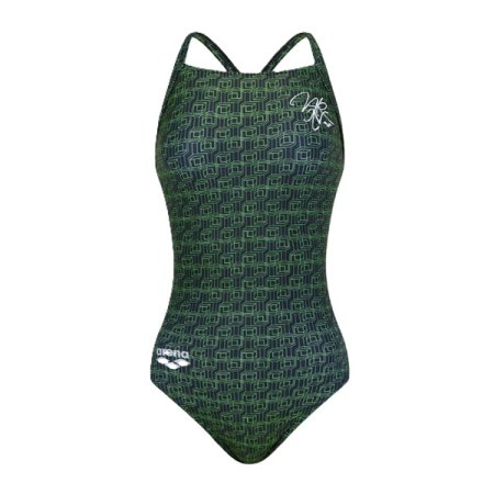 큐브 선수 원피스 드롭백 수영복