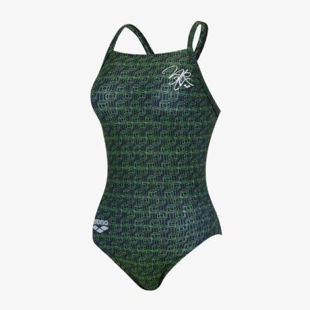 큐브 선수 원피스 드롭백 수영복