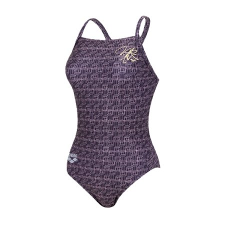 큐브 선수 원피스 드롭백 수영복