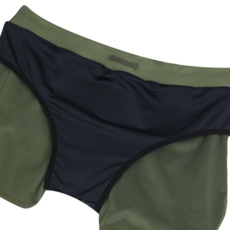 그린 웨이브 라인 2부 팬츠