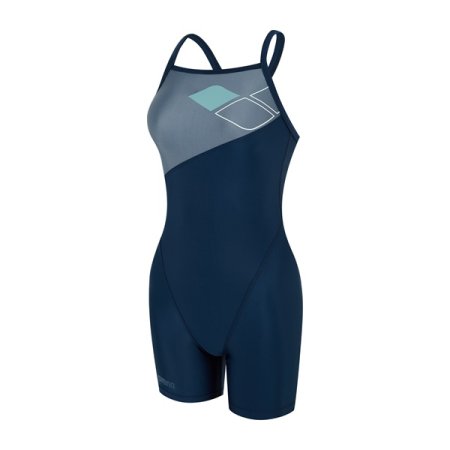 스텝바이 3부 반신 드롭백 수영복